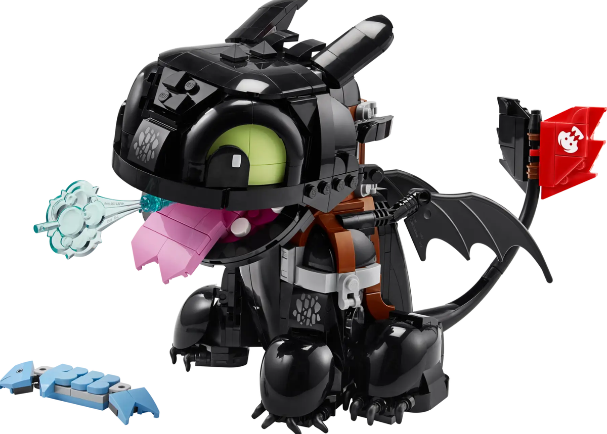 LEGO 10375 ICONS How to Train Your Dragon: Toothless 784 pcs Ages