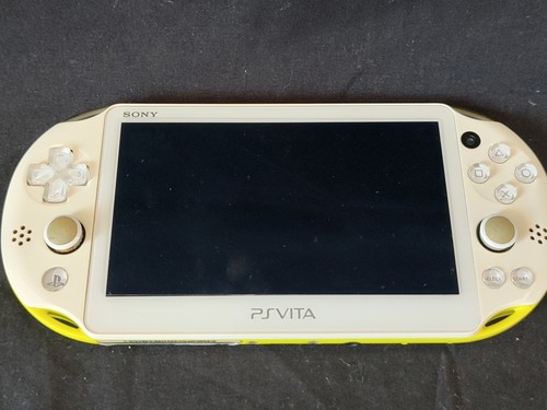 SONY PS Vita PCH-2000 Lime Green / White Console with 2 Games, No charger-g0614- - Picture 4 of 22