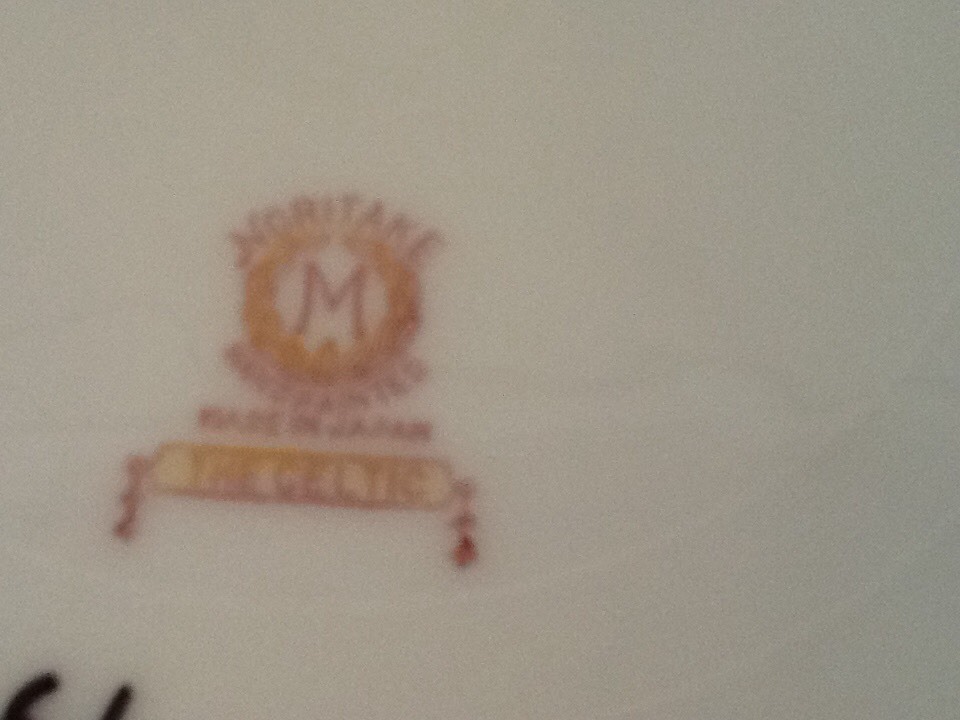 Noritake "The Celtic" Hand Painted Japan Vintage Retro Salad Lunch