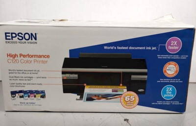 Epson  C120 Premium Color Printer ~ New In Open Box