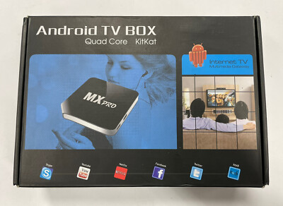 ANDROID TV BOX KITKAT QUAD CORE-A5 | eBay Australia