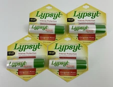 Lypsyl Intense Protection Original Mint Lip Balm, .10 oz  Pack of 4