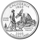2005-P 50 State Quarters California — photo from another recent sale