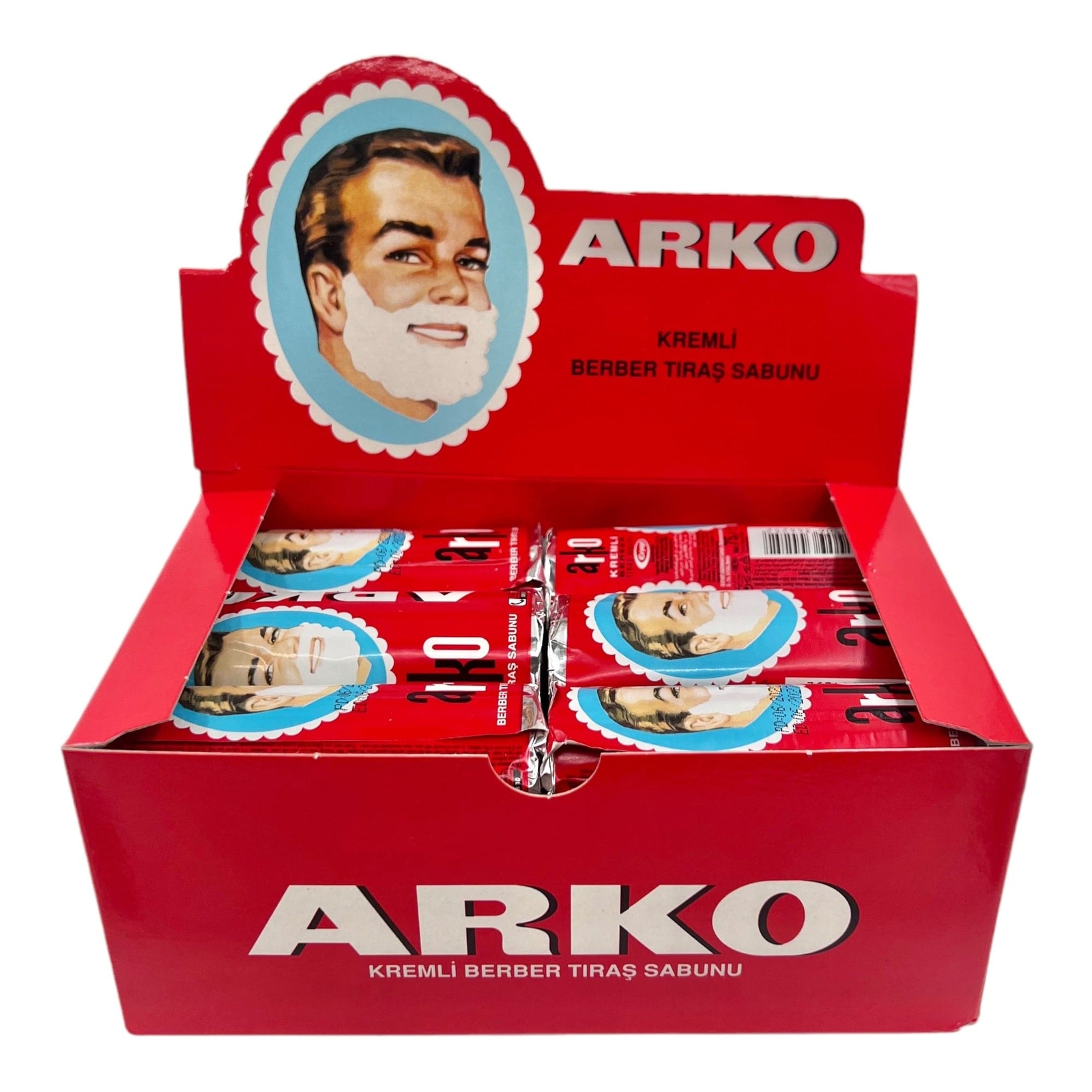 Arko X12 Pieces (Full Box) Shaving Cream Soap Stick 75G - Image 3