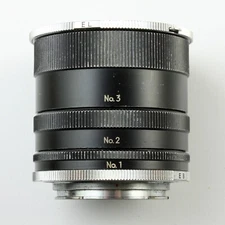 Minolta MD Extension Tube Set 10mm/14mm/21mm Vintage