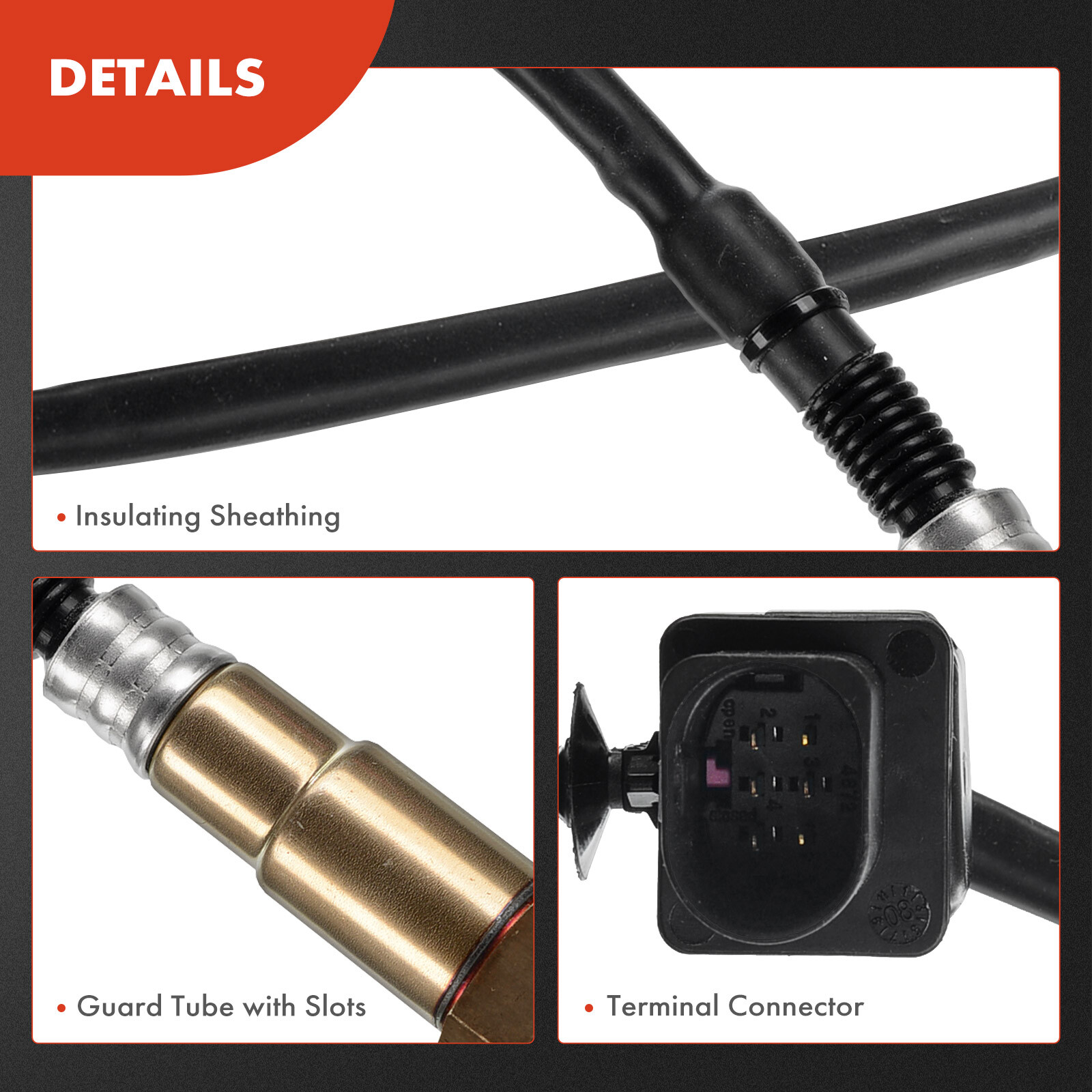 A-Premium 4x Upstream and Downstream O2 Oxygen Sensor for Audi R8 08-12 14-15