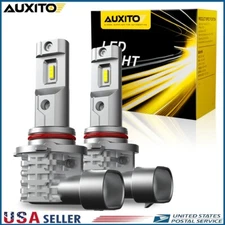 9005 LED Headlight Super Bright Bulbs Kit White 6500K 360000LM High/Low Beam E