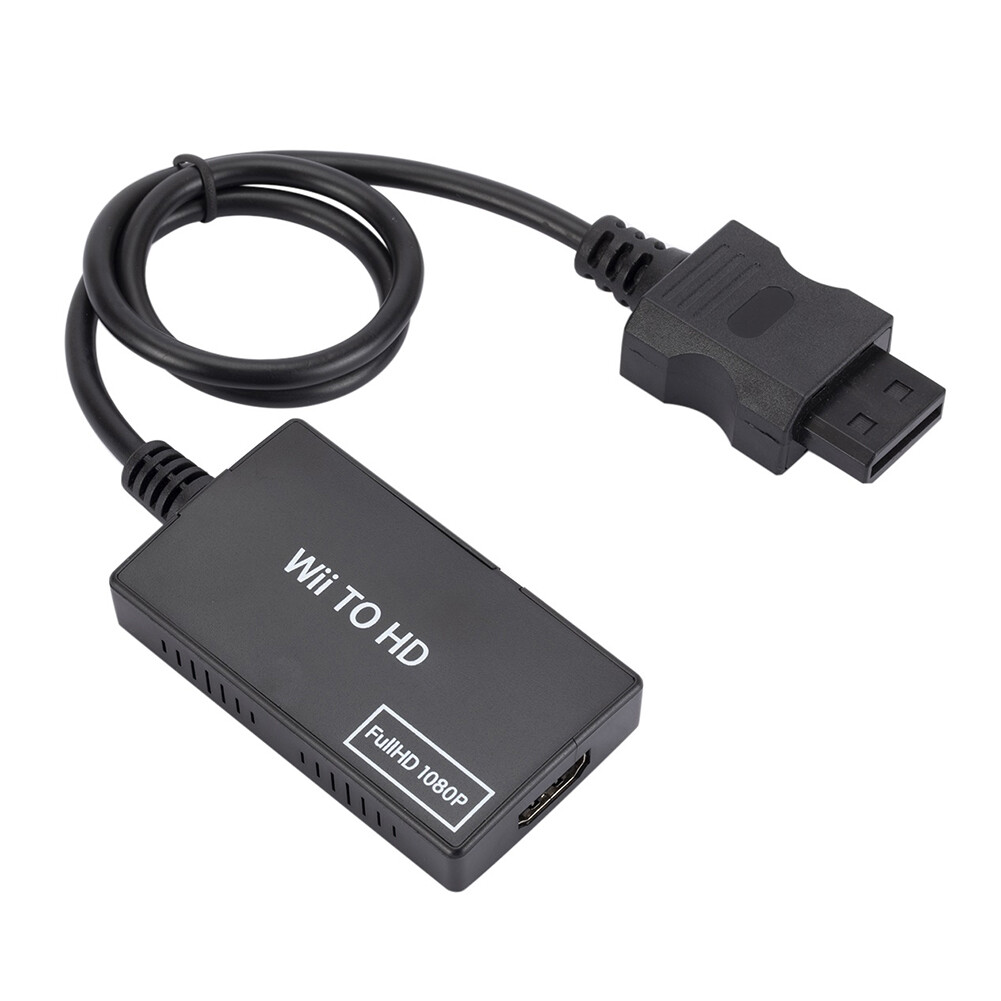 For Wii to HDMI-Compatible HDTV Converter Game Console TV Connector Accessories