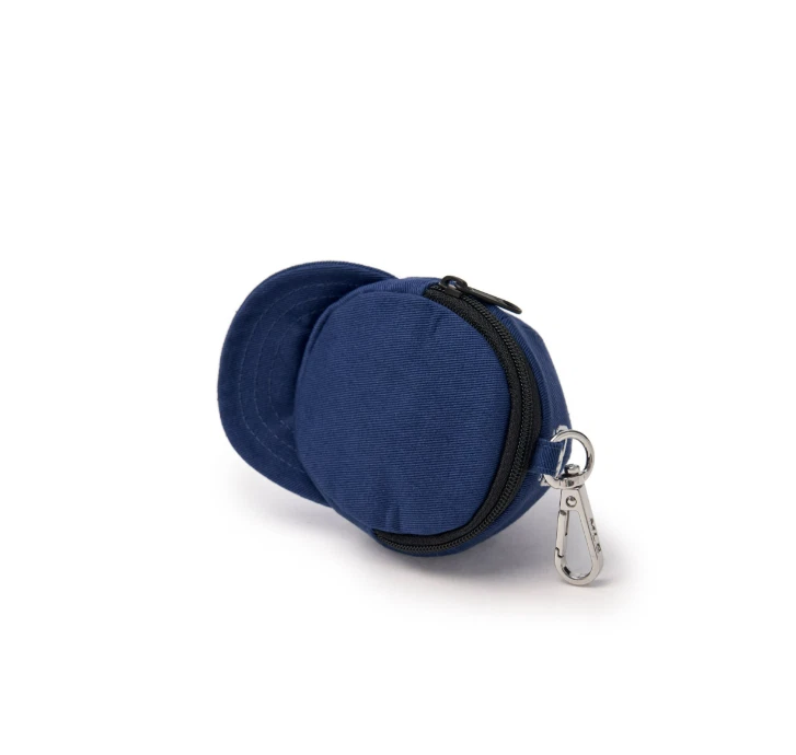 MLB KOREA Basic Ball Cap Pouch Keyring Los Angeles Dodgers, Blue - Image 4 of 4