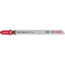 Bosch T 101 A Acrylic and Plastic Cutting Jigsaw Blades Pack of 3