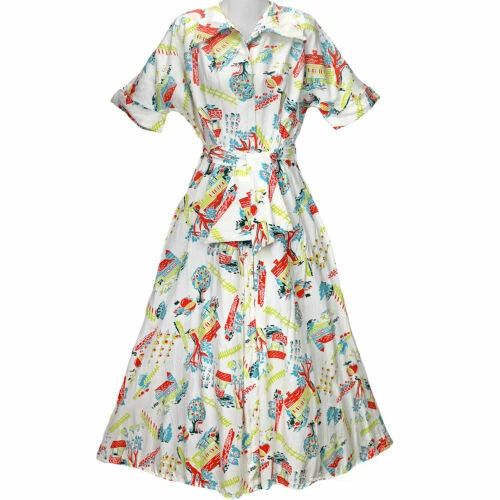 1940s Vintage Dresses for Women