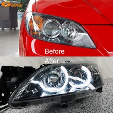 For Mazda 3 Mazda3 Bk Crystal Dtm M4 Style Led Angel Eyes Kit Halo Rings For Mazda 3 Mazda3 Bk Crystal Dtm M4 Style Led Angel Eyes Kit Halo Rings