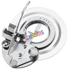Flower Daisy Round Low Shank Presser Foot for Brother Singer Sewing Machine 