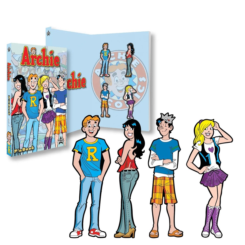 ARCHIE Comics Exclusive Pin Book Volume 7 - Icon Heroes - Limited to ...