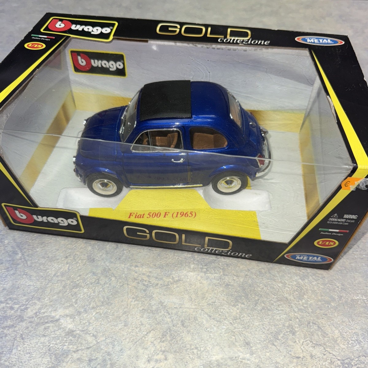 Burago Fiat 500 F (1965) ミニカー Amazon | ブラーゴ ミニカー 1/24 FIAT 500F フィアット