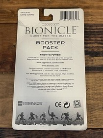 LEGO Bionicle Quest for the Masks Trading Card Blister Pack First Edition