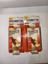 Nicorette Gum Fruit Chill - 4MG (20CT) 2 pack!!