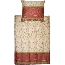 Bassetti Feinsatin Bettwäsche OPLONTIS  reine Baumwolle Reißverschluss