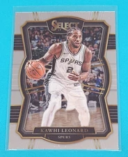 2017-18 Panini Select #150 Kawhi Leonard San Antonio Spurs BASKETBALL Card T8