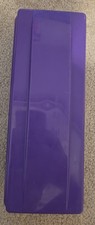 Vintage Fellowes Alpha Cassette Storage Boxe Purple