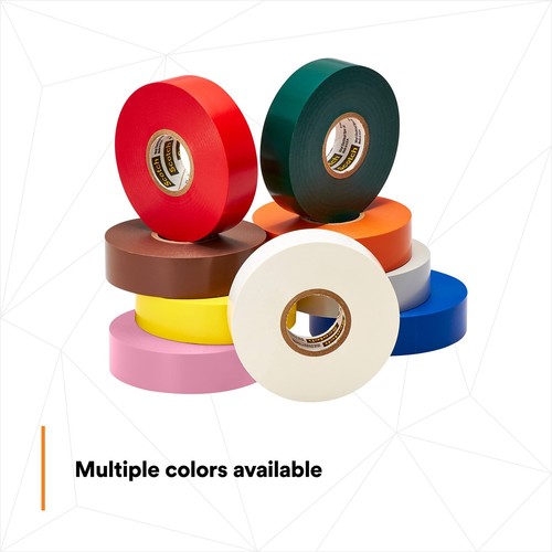 Vinyl Color Coding Electrical Tape 35 Premium Grade Flame Retardant UV Resist... - Picture 5 of 5