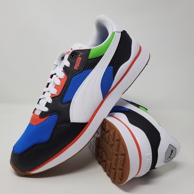 PUMA R78 FUTR White Black Blue - 374895-13 Shoes Men's Size 11