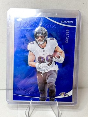 2023 Prestige Mark Andrews Xtra Points Blue Parallel 045/399 Baltimore Ravens