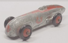 Dinky Toys No.23a Mg Magnette Racing Car C.1946-1950. Redsilver.