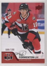 2020-21 Upper Deck AHL Exclusives 88/100 Alex Formenton #102 y0i