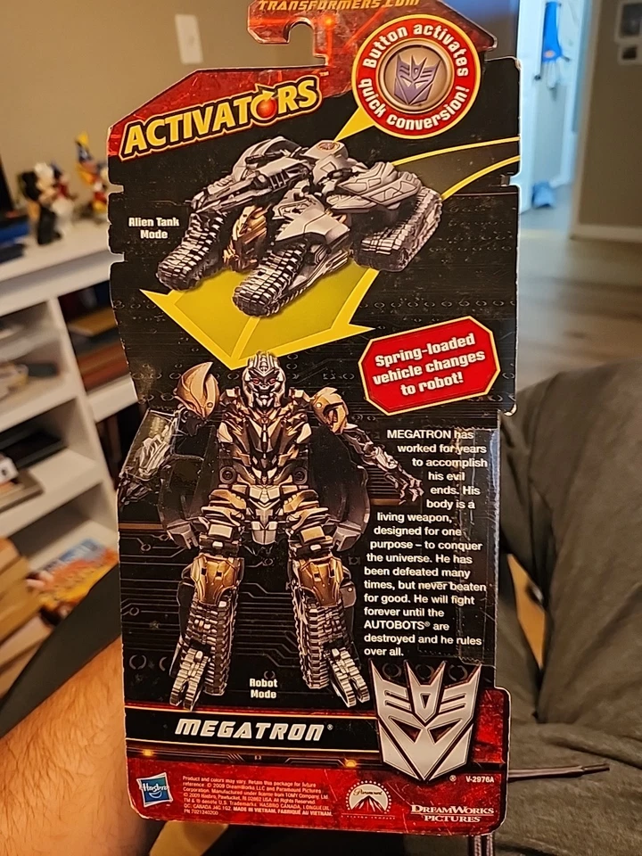Transformers Movie Activators Megatron Sealed 2009 - Image 4 of 4