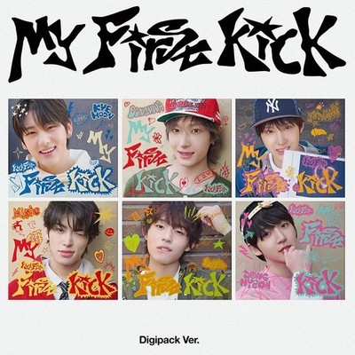 KICKFLIP MY FIRST KICK 4th Mini Album DIGIPACK Ver/CD+Buch+Poster+Karte+etc+POB