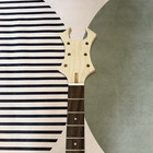 DIYbc rich Warlock Style  Electric Guitar Kit Bull Head BK part maple neck 24F — photo 4