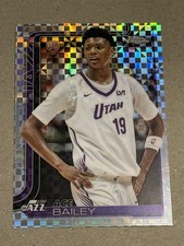 2025-26 Topps Chrome X-Fractor Ace Bailey Refractor Jazz Rookie (RC) *Read*
