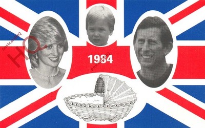 AK, PRINZ CHARLES UND PRINZESSIN DIANA, 1984, GEBURT EINES ZWEITEN KINDES