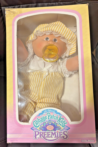 Cabbage Patch Preemie Pacifier Edition signed by Xavier Roberts Early 80's Rare