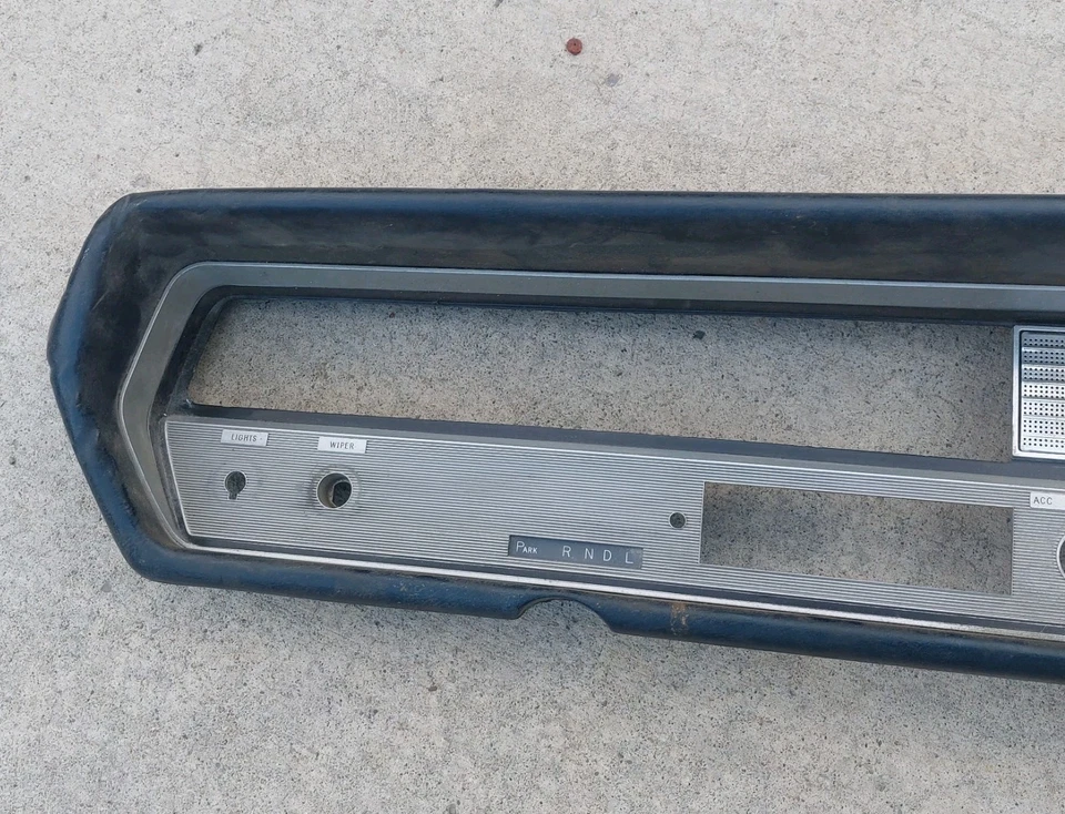 Oldsmobile Cutlass 442 1964 1965 tablero tablero bisel conjunto  Foto 3 de 4