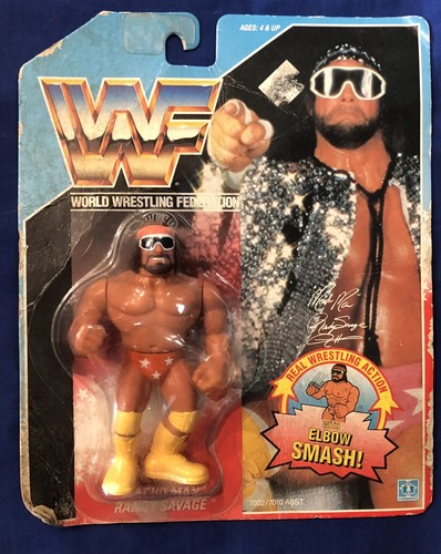 NEW IN SEALED PKG 1990 WWF Series 1 Hasbro Macho M...