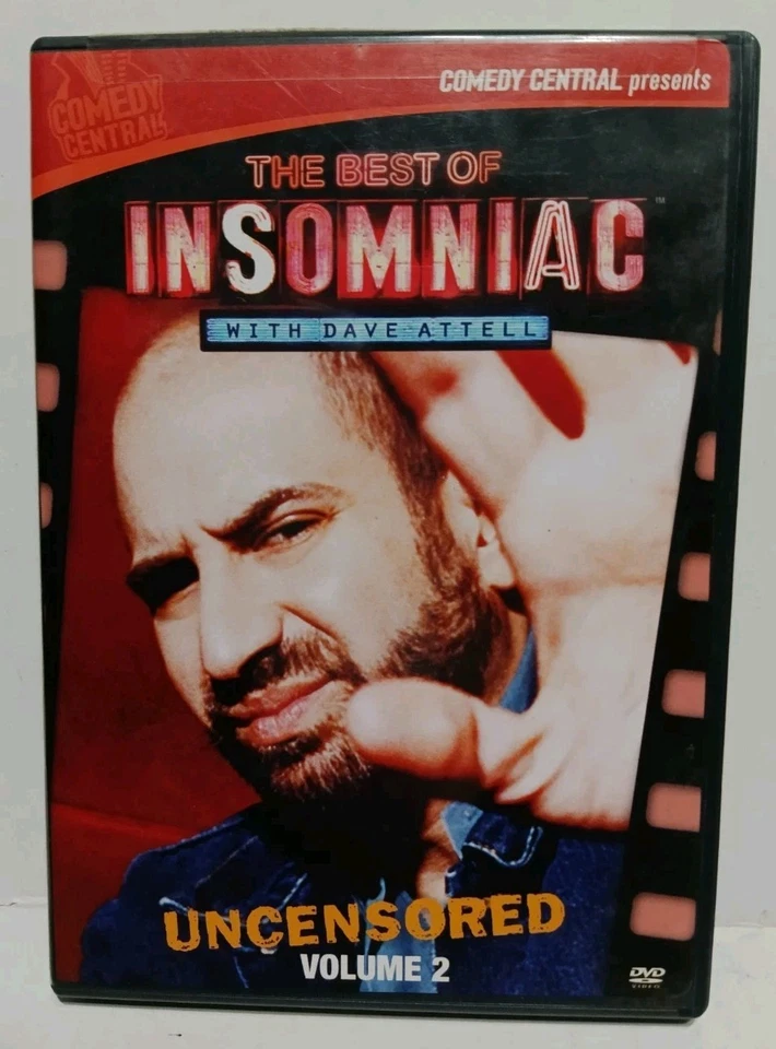 The Best of Insomniac Lot with Dave Attell Uncensored Vol. 2 & Best Of Tour DVDs Foto 3 de 4