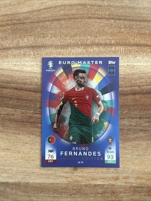 EM 369 Topps Match Attax Euro 2024 Bruno Fernandes Euro Master Lim.Edition LE15