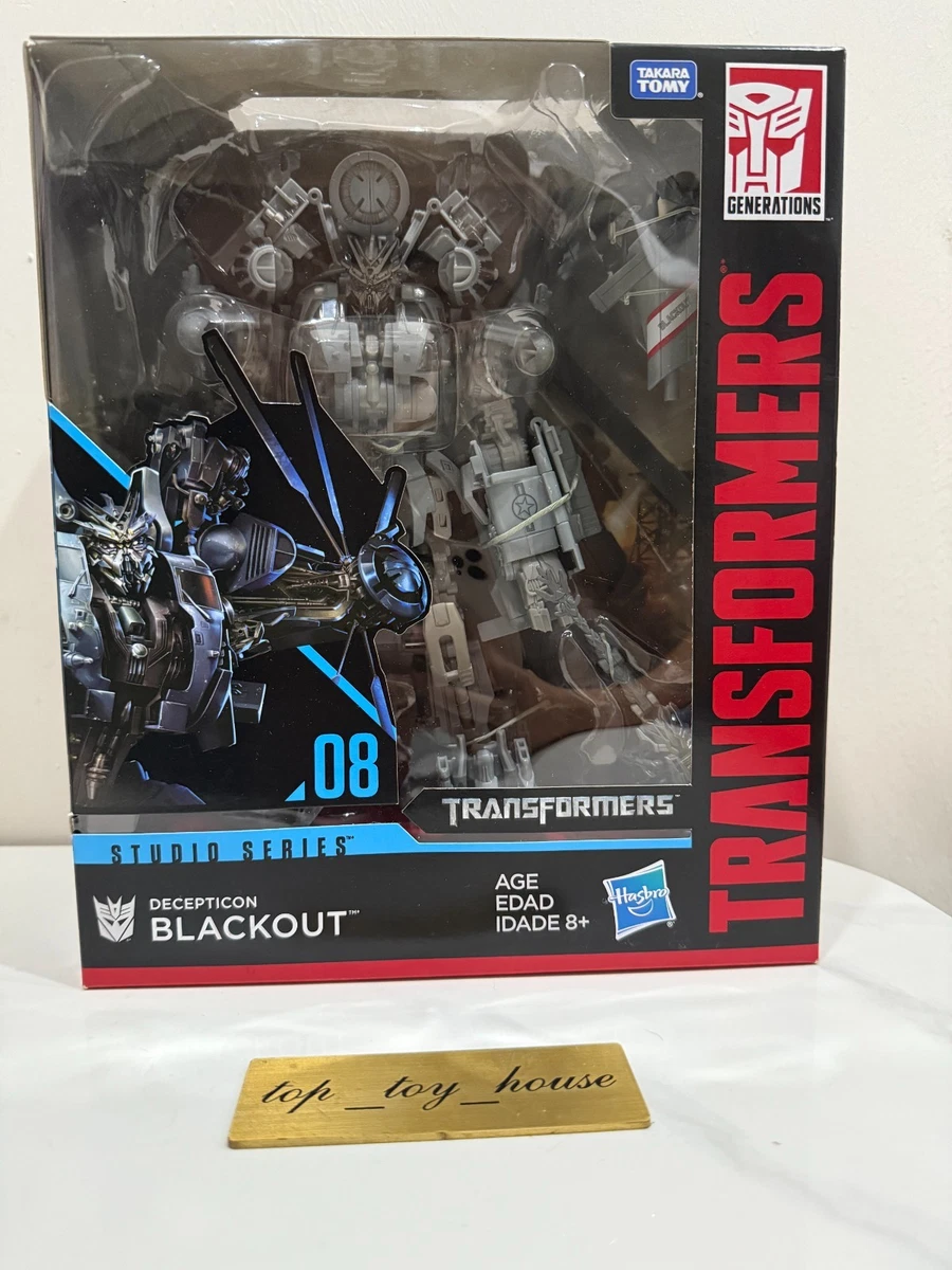 Blackout Transformers PVC Transformers & Robots Action Figures for