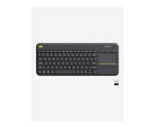 Logitech K400 Plus Wireless Touch TV Keyboard - Black