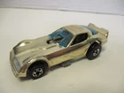 Vintage Hot Wheels Blackwall 20th Anniversary Gold PONTIAC FIREBIRD FUNNY CAR
