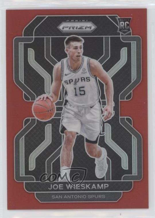 2021-22 Panini Prizm Red Prizm 216/299 Joe Wieskamp #322 Rookie RC 6x0