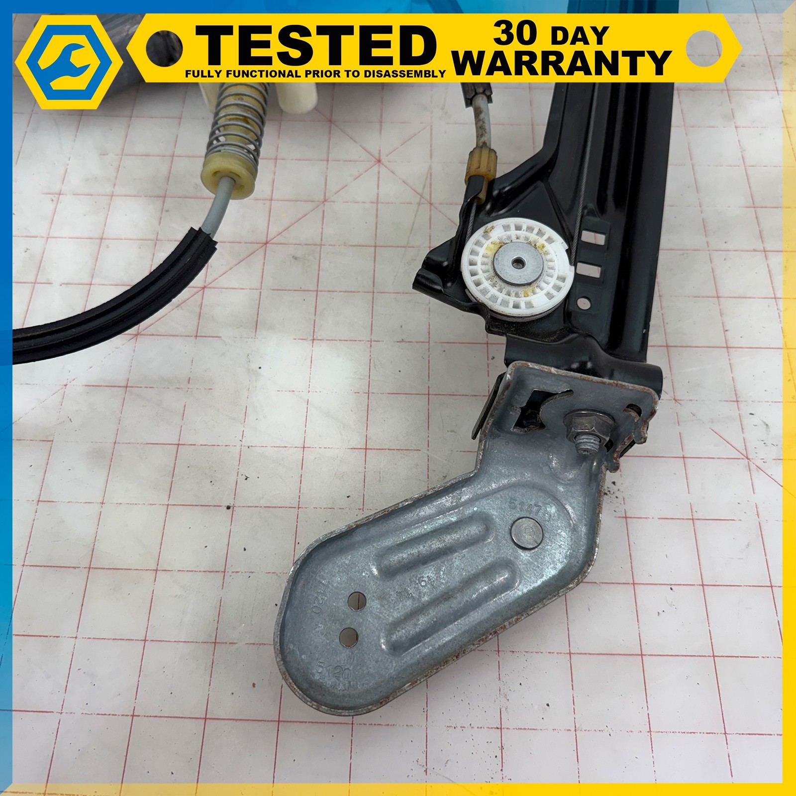 14-24 MASERATI GHIBLI QUATTROPORTE REAR LEFT SIDE WINDOW REGULATOR MOTOR OEM