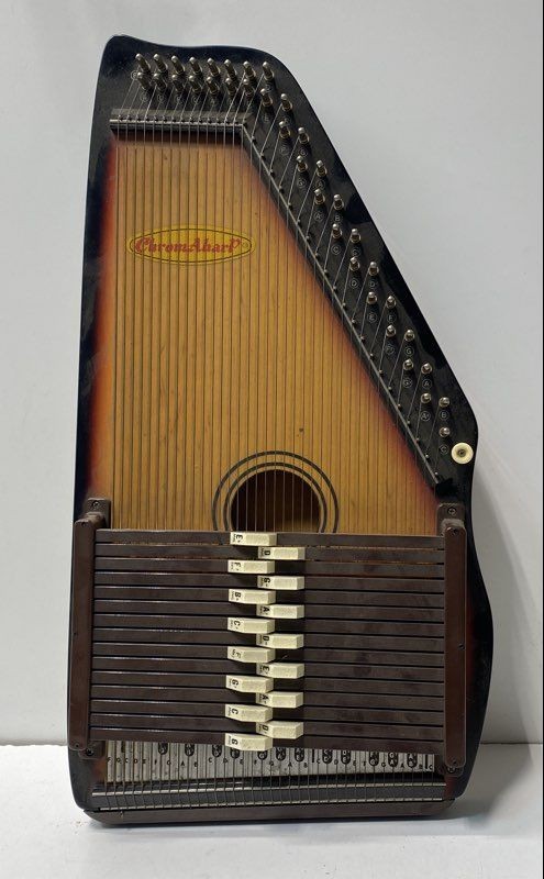 ChromAharP 15-Bar Autoharp Musical Instrument Sunburst Finish