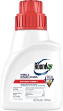 Roundup Weed/Grass Killer Concentrate Makes 5 Gallons -16 fl. oz. Best Seller