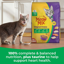 Meow Mix- Original Choice Flavor Adult Dry Cat Food 32 lbs. 1.19 per pound