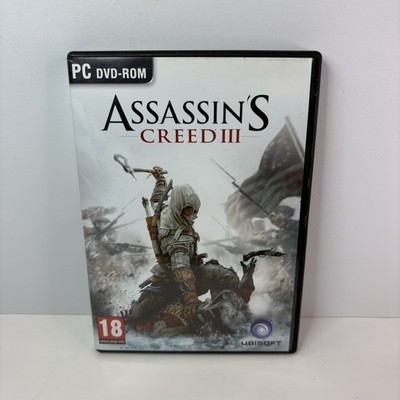 Assassin's Creed 3 III PC Windows Spiel DVD ROM Ubisoft 2012 PAL komplett