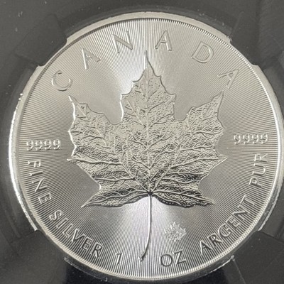 銀貨 2022  Maple Leaf MS69 a 2022 Canadian Maple Leaf Silver Coin 1 oz Ms69 #301 | eBay