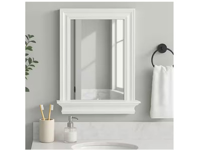 Stratford 18 in. W x 24 in. H Rectangular Framed Wall Bathroom-Some scratches